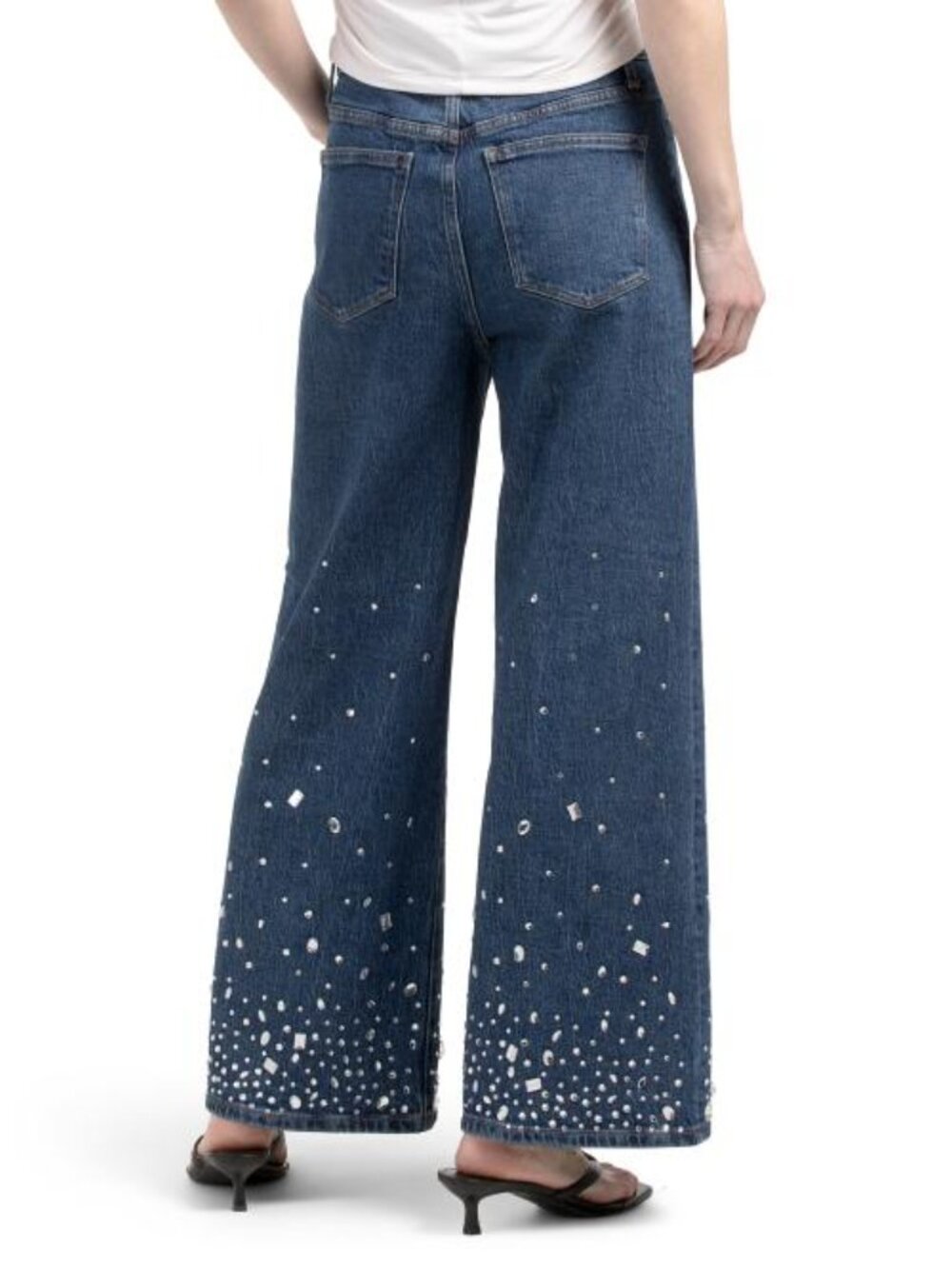 JOE'S The Mia Ankle Stone Embellished Jeans - Picture 2 of 4